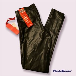 Faux Leather Leggings *New* Medium